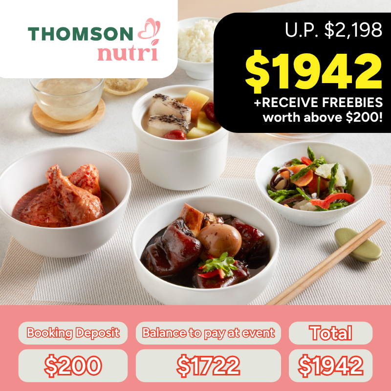*Deposit First* Thomson Nutri 28-Day Lunch & Dinner + FREE GIFT